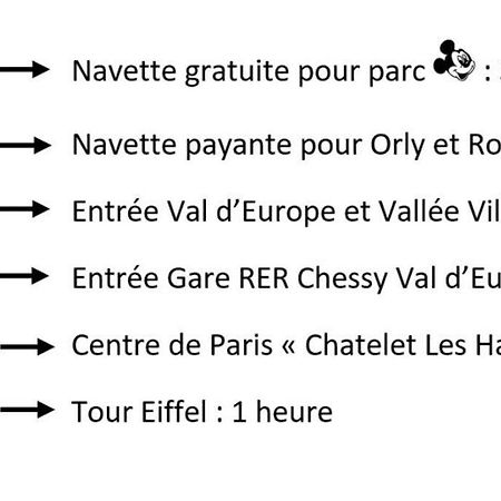 Disneyland Paris, Appartement 70M², Parking Prive Serris Zewnętrze zdjęcie