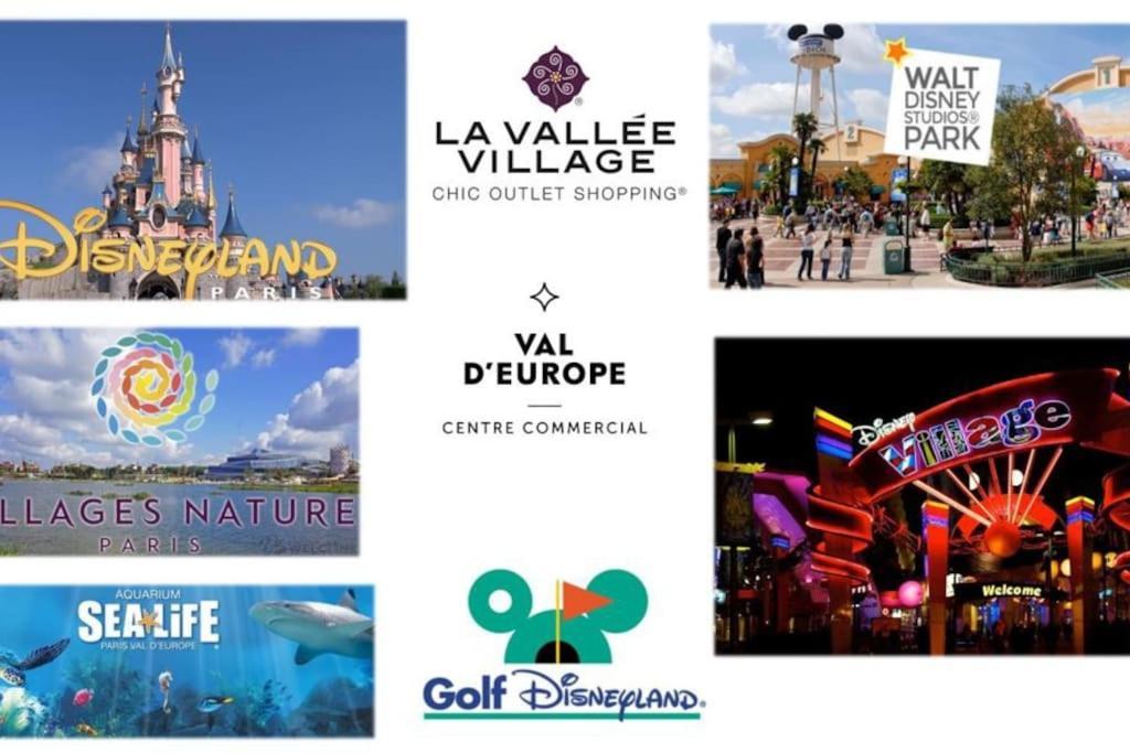 Disneyland Paris, Appartement 70M², Parking Prive Serris Zewnętrze zdjęcie