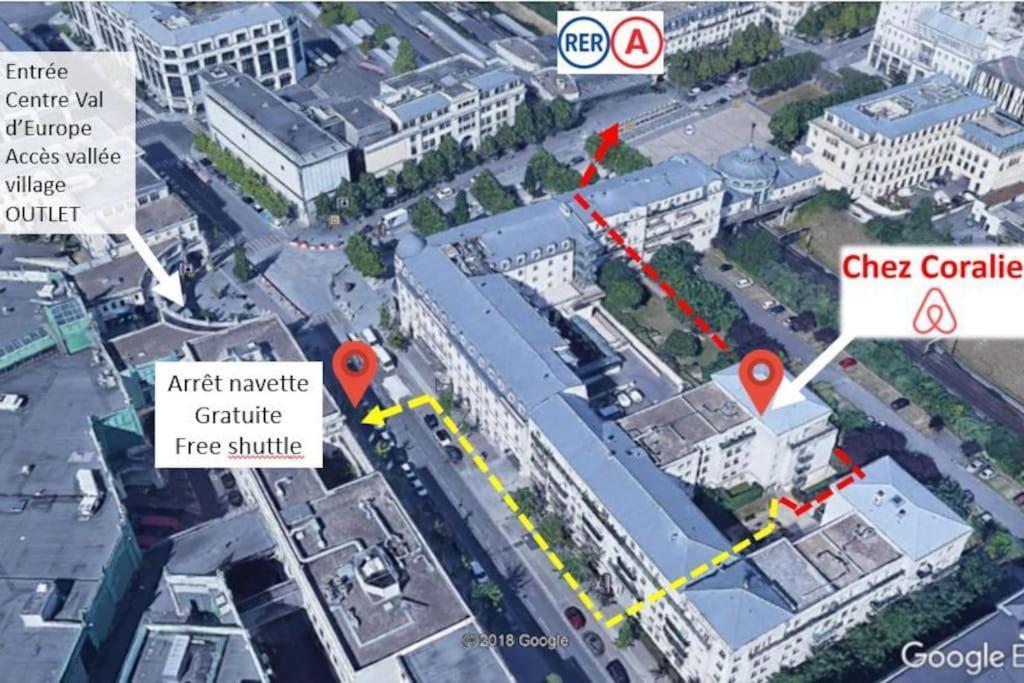 Disneyland Paris, Appartement 70M², Parking Prive Serris Zewnętrze zdjęcie