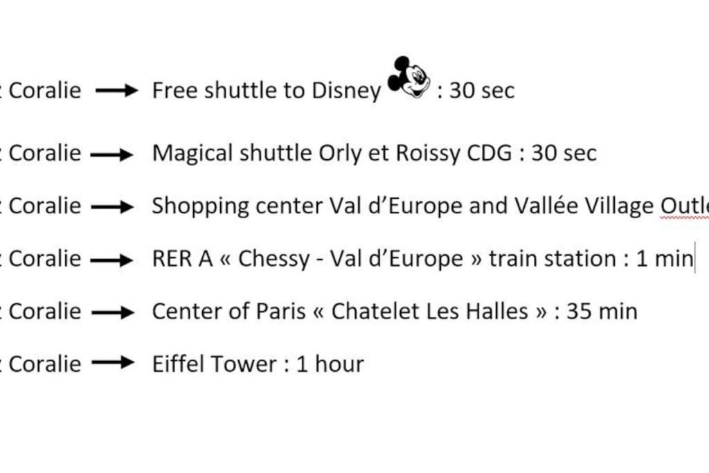 Disneyland Paris, Appartement 70M², Parking Prive Serris Zewnętrze zdjęcie